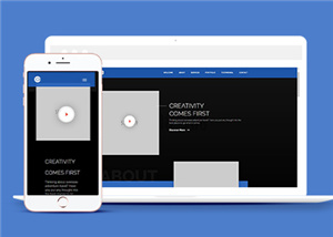 116號(hào)藍(lán)色背景仿metro風(fēng)格的響應(yīng)式綜合商城網(wǎng)站建設(shè)，制作多國(guó)語(yǔ)言網(wǎng)站